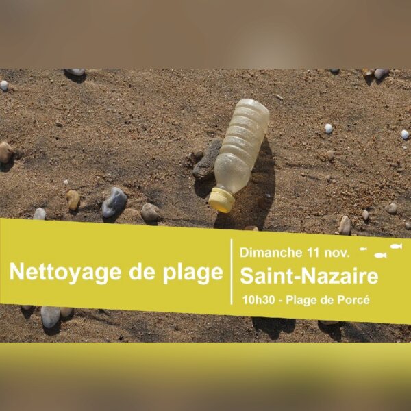 Nettoyage de plage - Saint-Nazaire