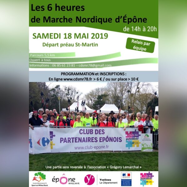 Les 6h de Marche Nordique d'Epône