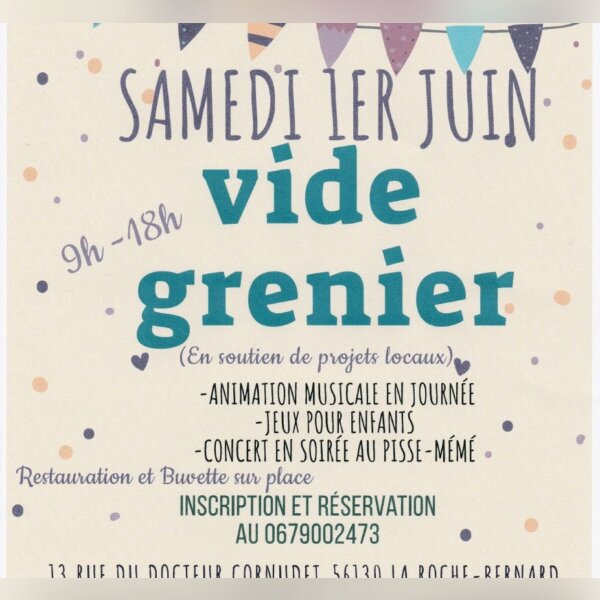 Vide-grenier caritatif