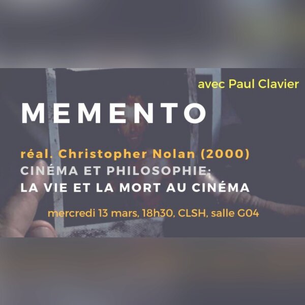 Cinéma & philosophie : Memento (2000) 1.jpg