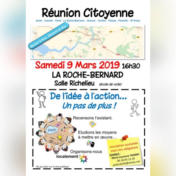 Réunion citoyenne - La Roche Bernard