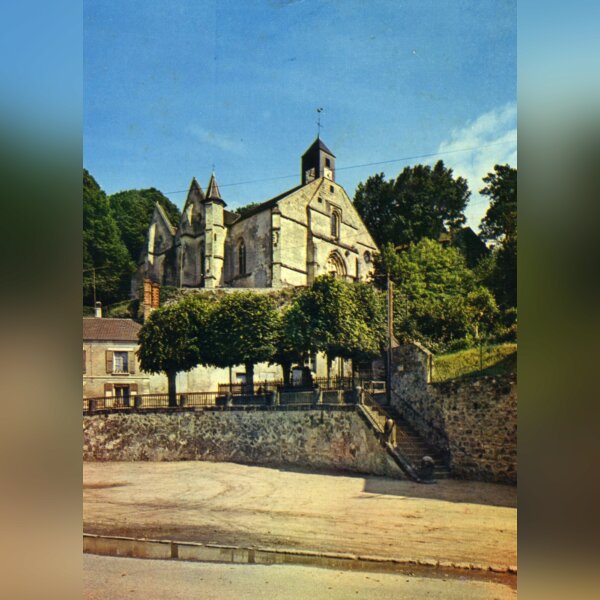 Réunion sur la place du village