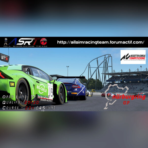Open Assetto Competizione Nurburgring
