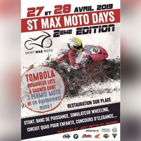 St Max Moto Days 2ème édition