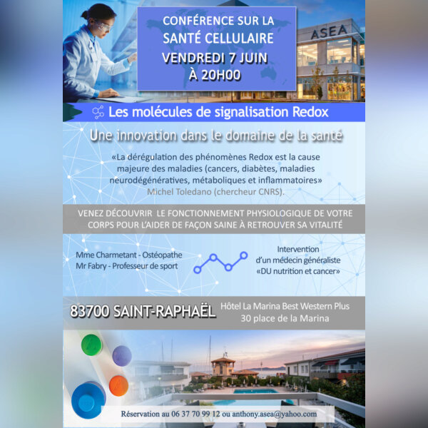 SAINT RAPHAEL - Conférence REDOX 