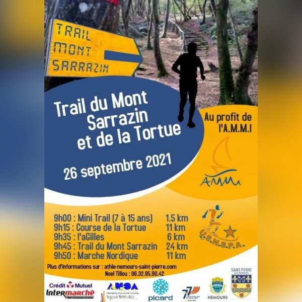 Trail du Mont Sarrazin et de la Tortue (77)