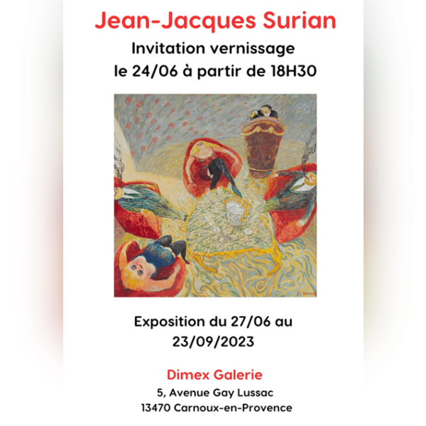 Expo Jean-Jacques SURIAN