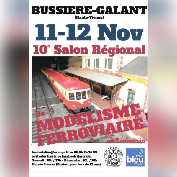 Salon Régional Modélisme Ferroviaire en Limousin