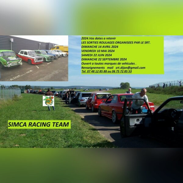 Concentration du Simca Racing Team 2024