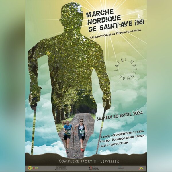 Marche Nordique de ST Ave (56)