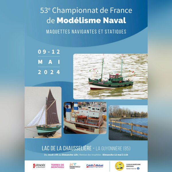 53ème Championnat de France Modélisme Naval