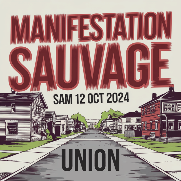 MANIFESTATION SAUVAGE