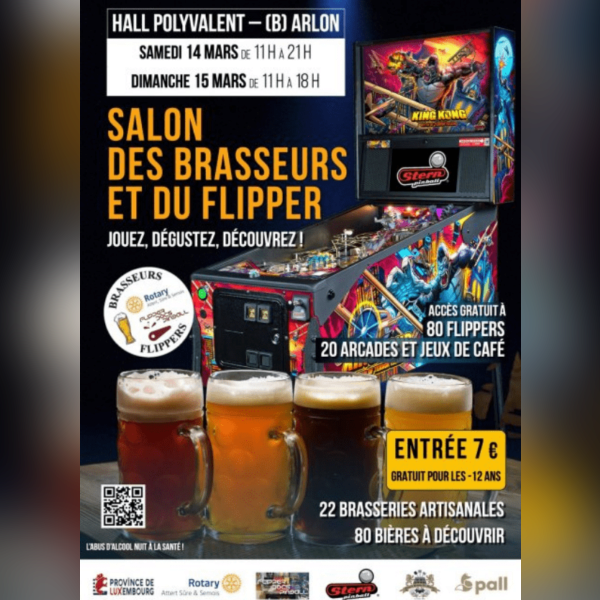 Salon des brasseurs et du flippers
