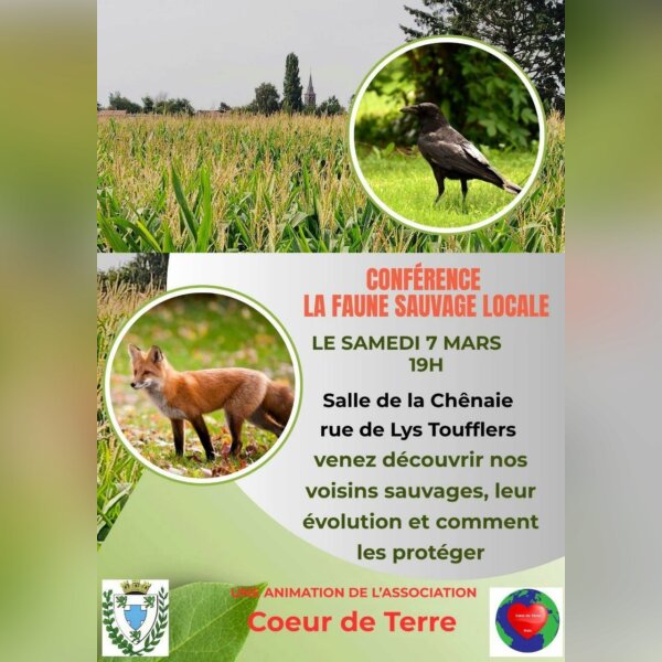 La faune sauvage locale