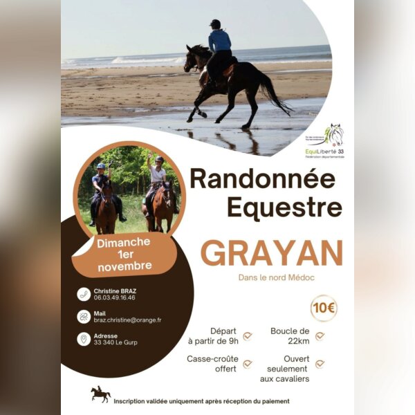 Sur les plages d'Aquitaine à GRAYAN (33)