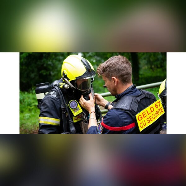Exercice pompiers de Strasbourg (Geld)