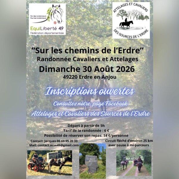 49.Randonnée équestre "Sur les Chemins de l'Erdre"