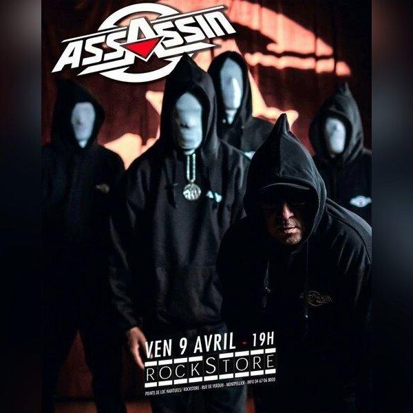 Assassin @ Montpellier (34) – Rockstore