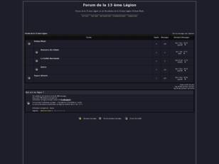 creer un forum : Forum de la 13 ème Legion