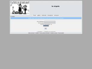 Forum gratis : creer un forum : la virgule