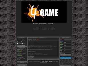 créer un forum : 4GAME Paintball - Airsoft