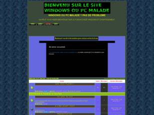 WINDOWS OU PC MALADE ?