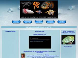 A²TP :club aquariophilie et terrariophilie de la Picardie