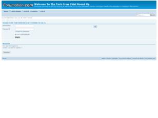 Free forum : Welcome To The Tech Crew Chief Round Up
