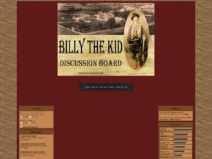 About Billy the Kid Discussion Board