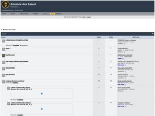 Absence Ace Server