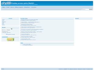 Forum gratuit : Foro gratis : Pruebas acceso metro