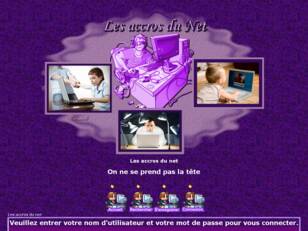 Les accros du net