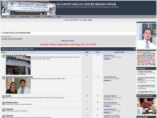 Accurate Health Center Medan Forum