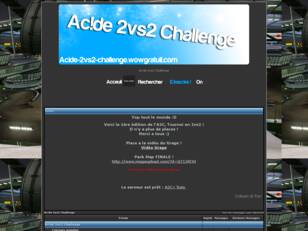 Ac!de 2vs2 Challenge