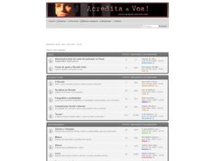 Forum gratis : Acredita e Voa!