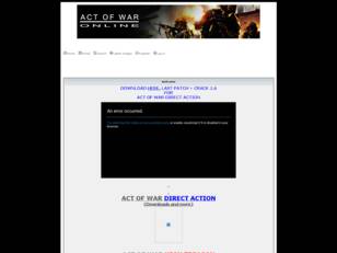 Act of War Online