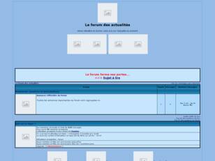 ACTUS, le forum des actualites