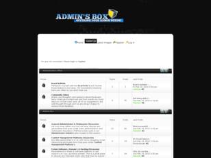 Admins Box