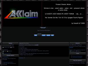 Forum gratuit : *Aklaim*