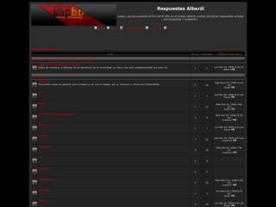 Foro gratis : Respuestas Alberdi