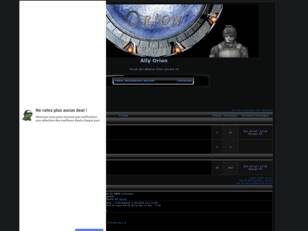 creer un forum : Ally Orion