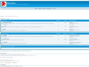 Forum gratis : Alpe di Mera