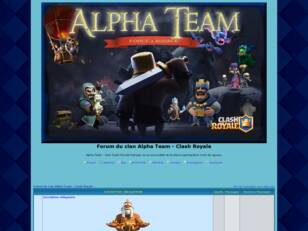 Forum du clan Alpha Team - Clash Royale