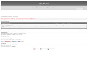 Free forum : AlphaDiablos