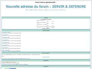 FORUM DE LA RESERVE OPERATIONNELLE