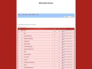 Free forum : Alternative Science