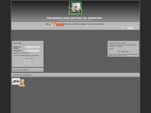 programas despues del formateo