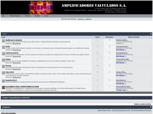 Forum gratis : Amplificadores Valvulados S.A.
