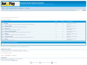 Foro gratis : Autoplay Media Studio En Español