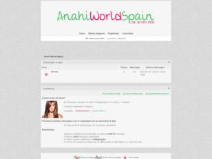Anahí World Spain :: Fanclub Oficial de Anahí en España